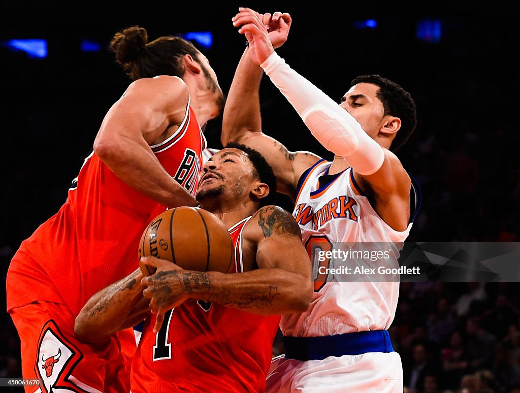 Chicago Bulls v New York Knicks