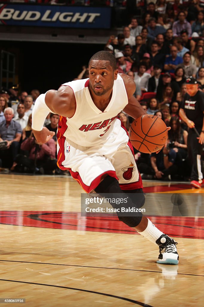 Washington Wizards v Miami Heat