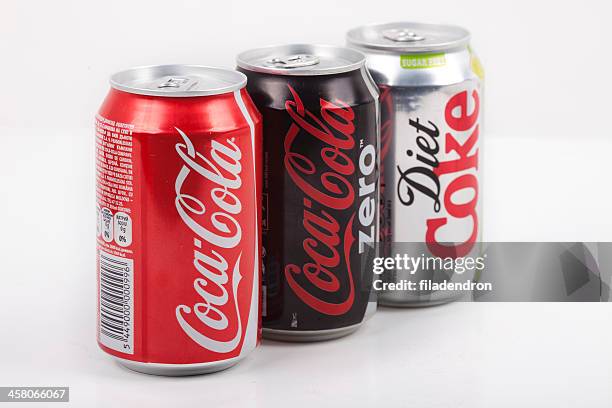 coca cola can - diet coke stock pictures, royalty-free photos & images