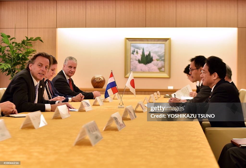 JAPAN-NETHERLANDS-DIPLOMACY