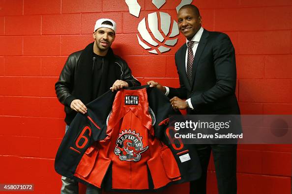 General Manager of the Toronto Raptors Masai Ujiri presents and... News ...