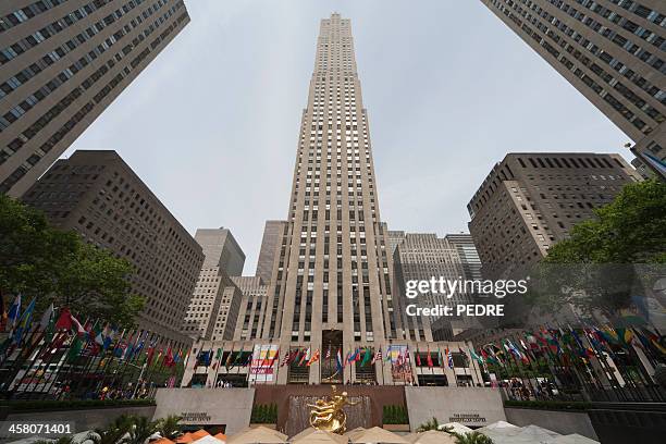 Construction Of Rockefeller Center Photos et images de collection ...