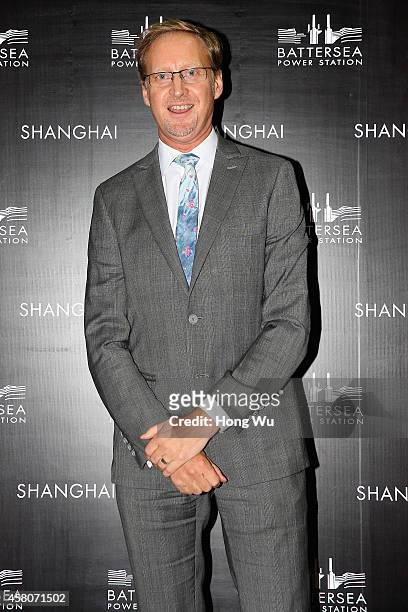 Brian Davidson, UK's Consul-General in Shanghai attends the Battersea Power Station launch party to celebrate the launch of its Global Tour at The...