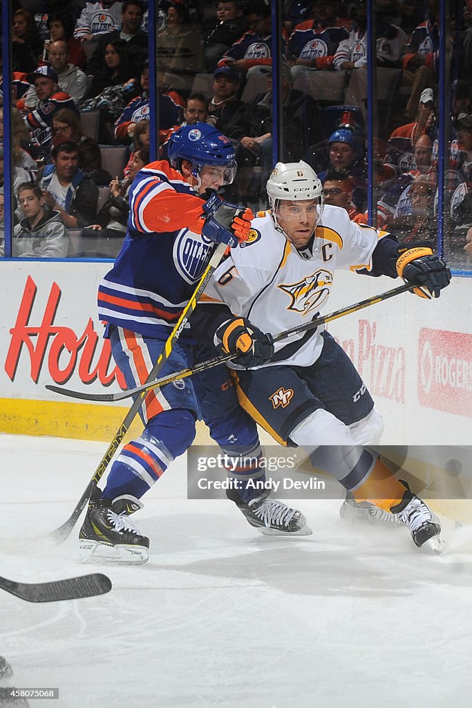 Nashville Predators v Edmonton Oilers