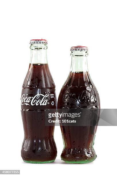 classical coca-cola bottles - 101cats stock pictures, royalty-free photos & images