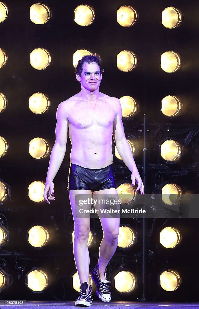 Michael C. Hall Curtain Call In HEDWIG