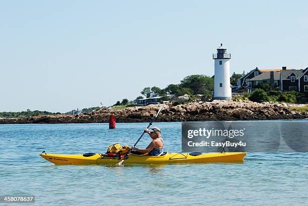 kayak - gloucester massachusetts stock pictures, royalty-free photos & images