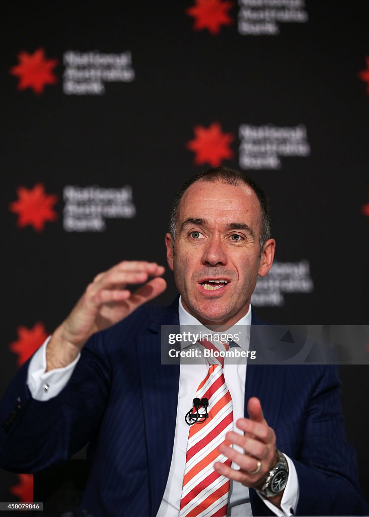 National Australia Bank CEO Andrew Thorburn Presents Full-Year Earnings