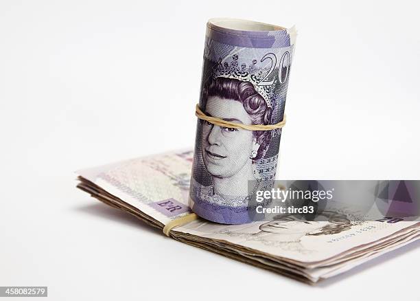 Roled Note 49 Rolled Up Pound Note Stock Photos, High-Res Pictures, and Images ...