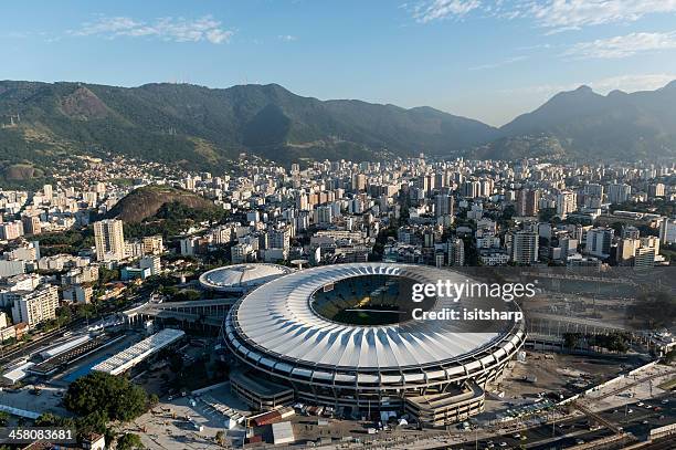 maracana stadium - rio de janeiro stock pictures, royalty-free photos & images