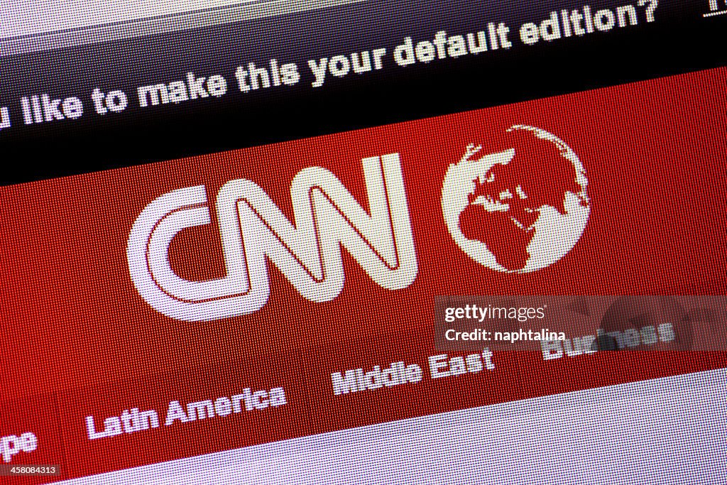 CNN logo on website