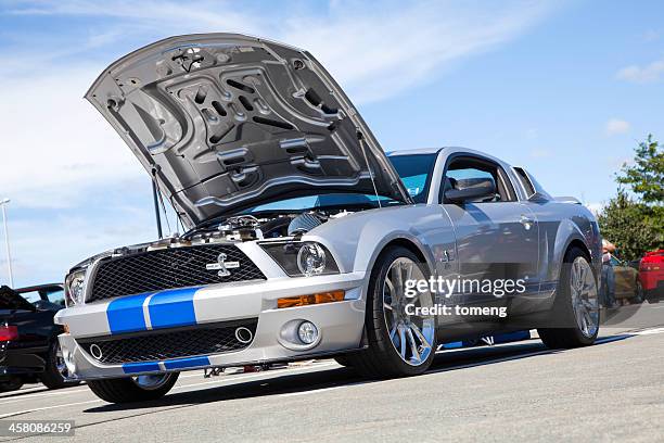 ford shelby gt500kr - ford mustang shelby gt500 stock-fotos und bilder