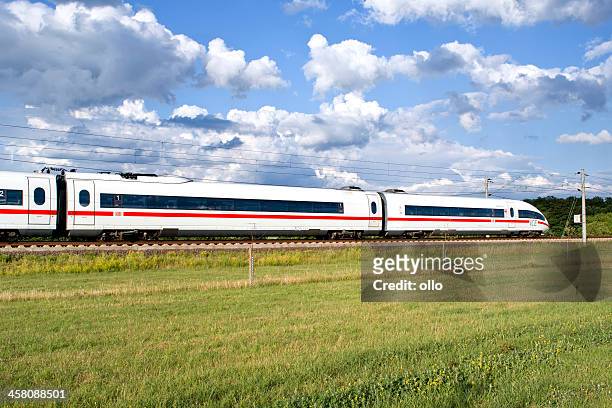 ice train - high speed stock pictures, royalty-free photos & images