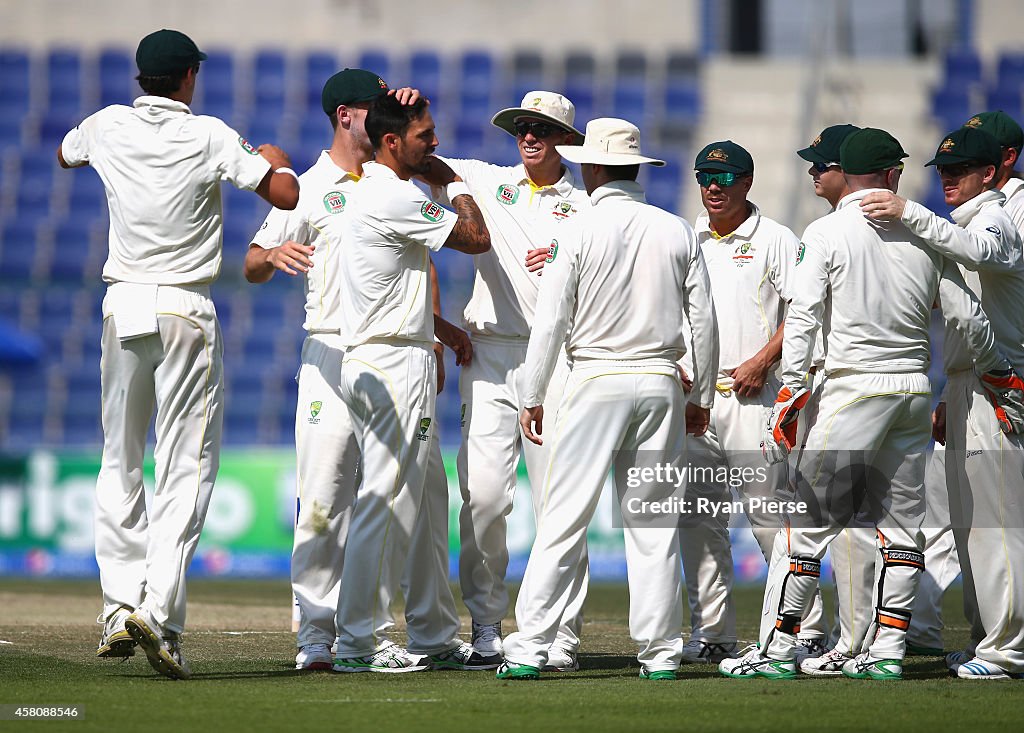 Pakistan v Australia - 2nd Test Day One