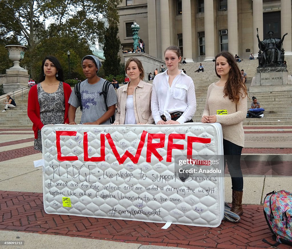 Protest Against Sexual Assault in New York