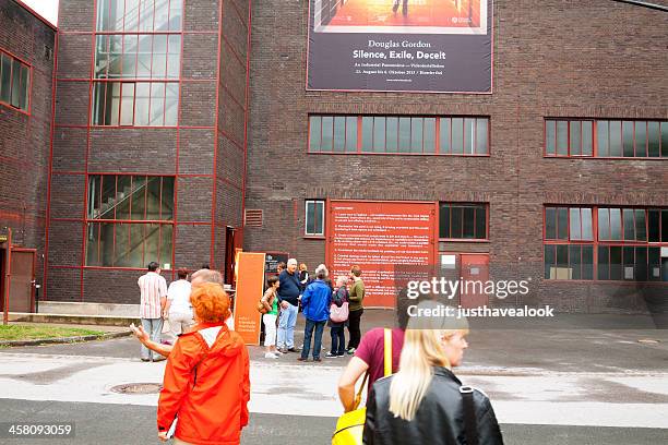 visiting triennale and zollverein - senior essen stock pictures, royalty-free photos & images