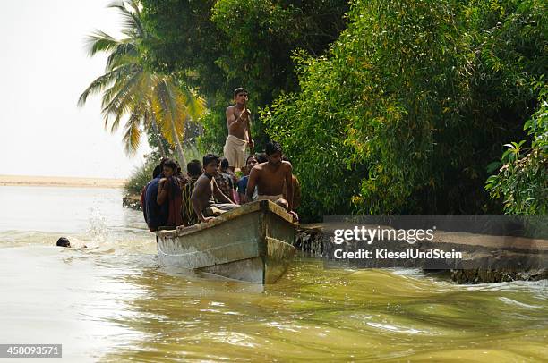 india, backwater - backwater stock pictures, royalty-free photos & images