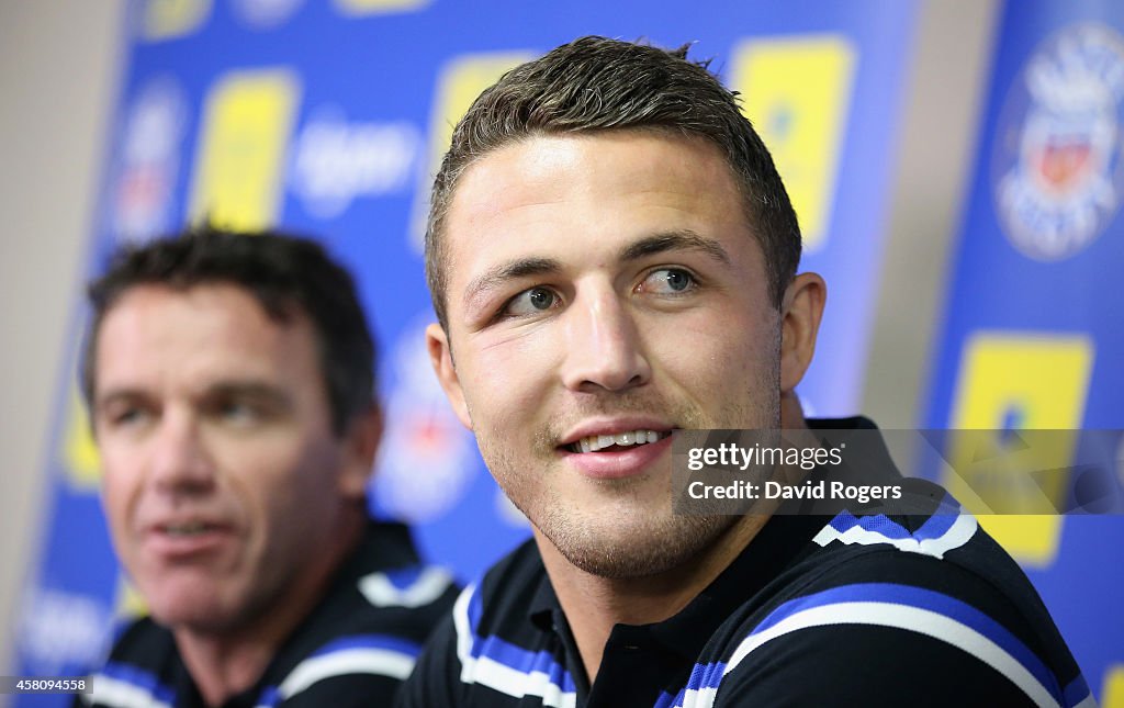 Sam Burgess - Bath Rugby Press Conference