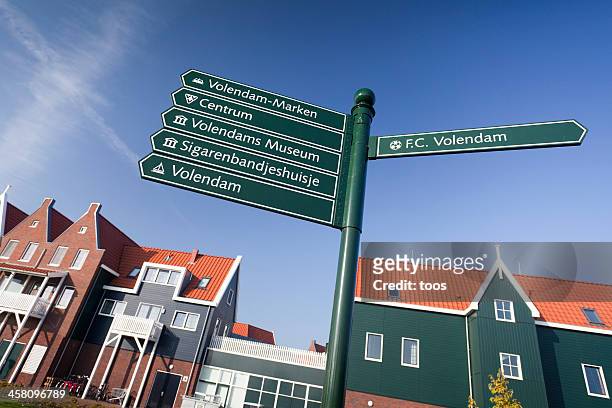 volendam, holland (xxl) - volendam stock pictures, royalty-free photos & images