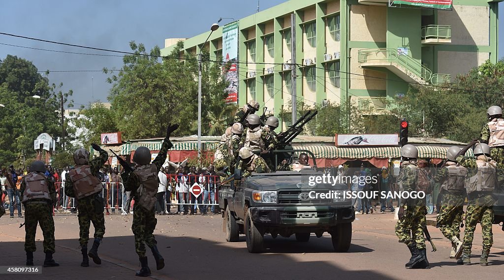 BURKINA-POLITICS-PROTEST-PARLIAMENT