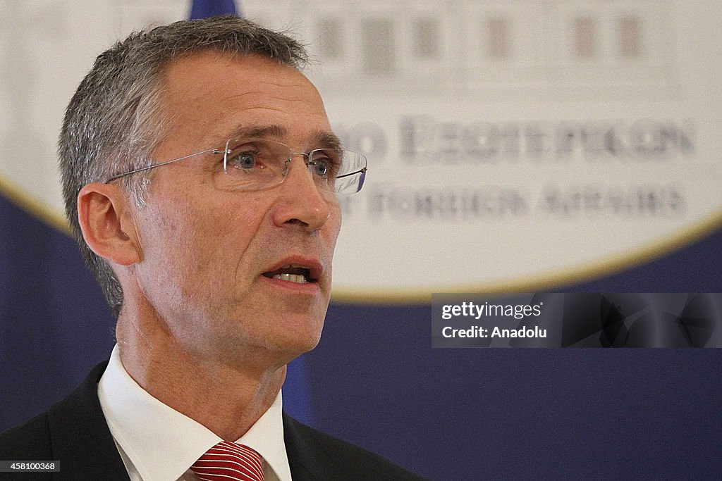 Jens Stoltenberg - Evangelos Venizelos meeting in Athens