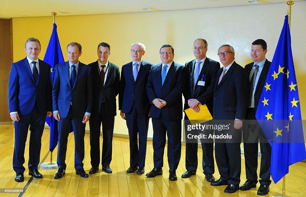 Donald Tusk - Herman Van Rompuy - Jose Manuel Barosso - Jean-Claude Juncker