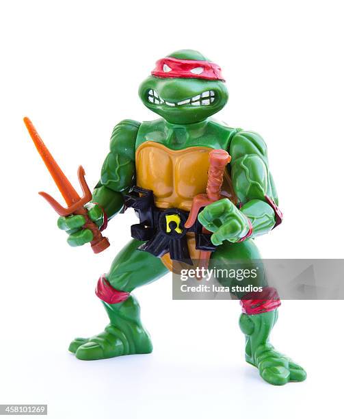 teenage mutant ninja turtles - figurine - ninja weapon stock pictures, royalty-free photos & images