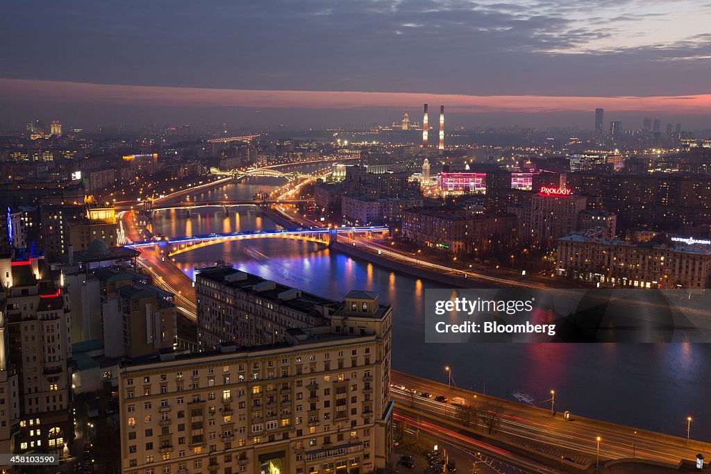 Residential Property And City Skylines As Russia's Economy Struggles