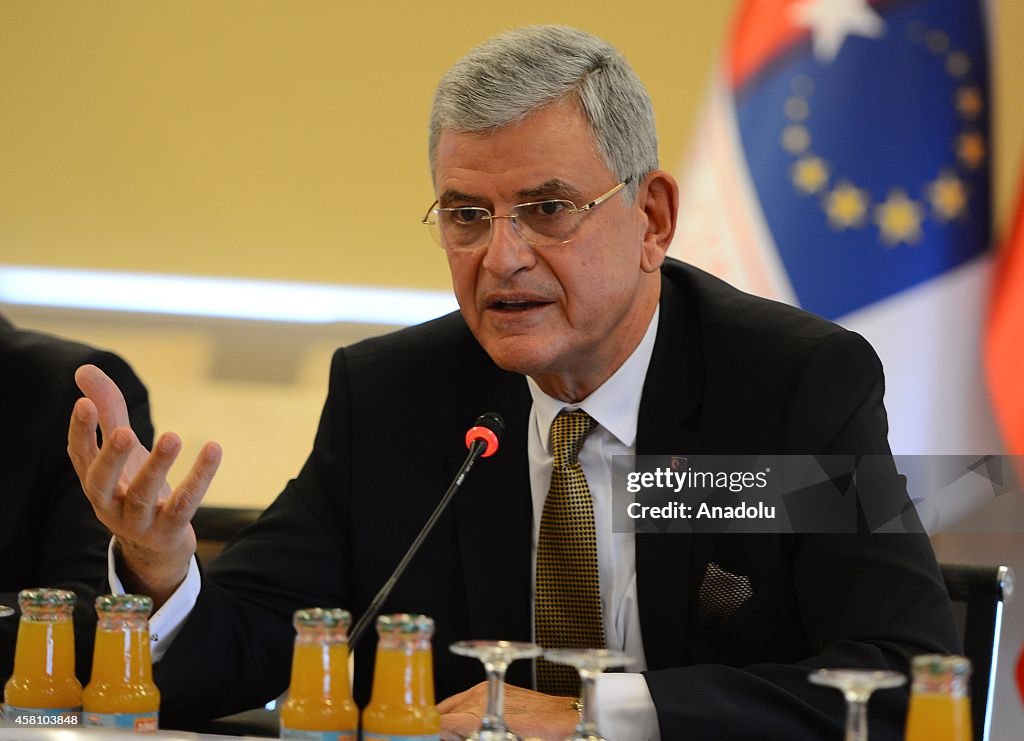 Turkey's State Minister and Chief Negotiator for EU Volkan Bozkir