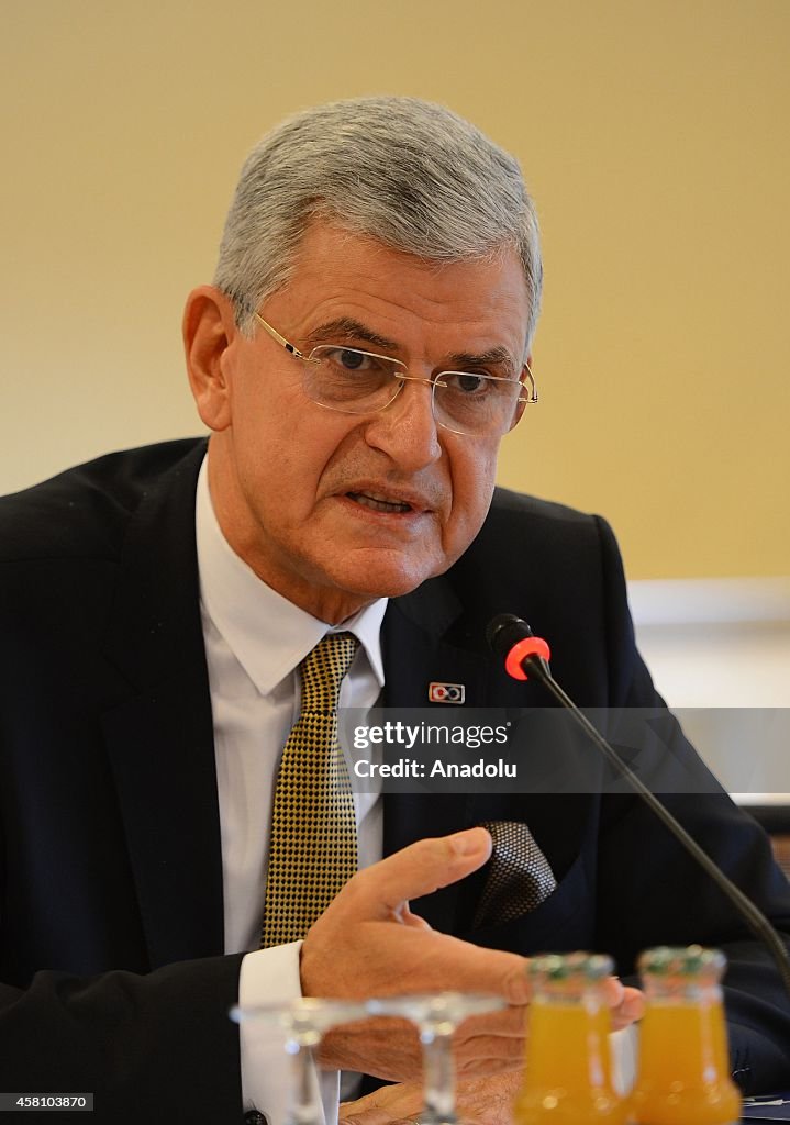 Turkey's State Minister and Chief Negotiator for EU Volkan Bozkir
