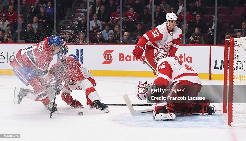 Detroit Red Wings v Montreal Canadiens