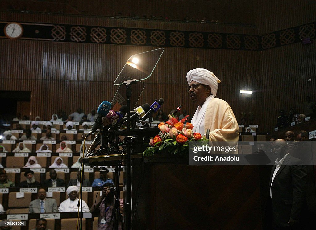 President of Sudan Omar al-Bashir...
