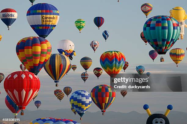 albuquerque international balloon fiesta 2007 - balloon fiesta stock pictures, royalty-free photos & images