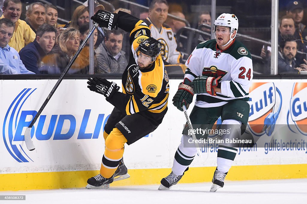 Minnesota Wild v Boston Bruins