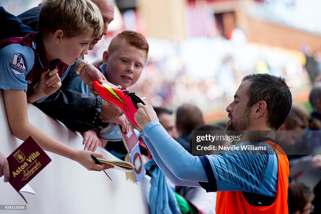 Aston Villa Open Training Session