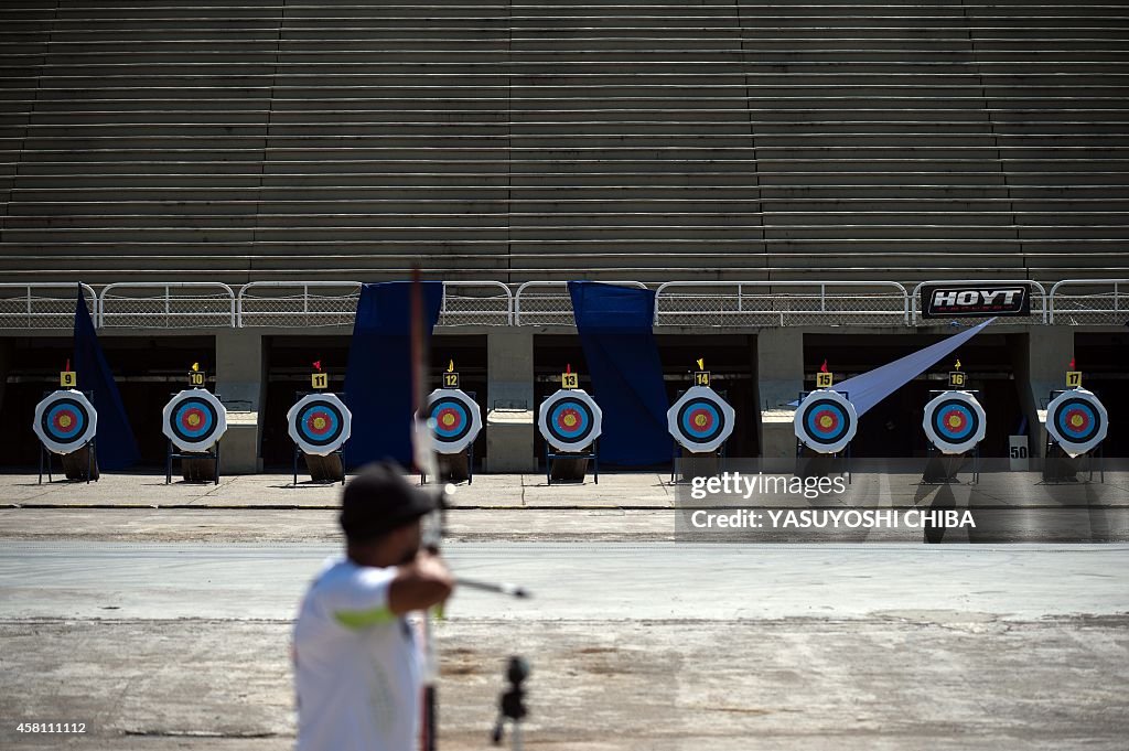 OLY-2016-RIO-SAMBODROME-ARCHERY