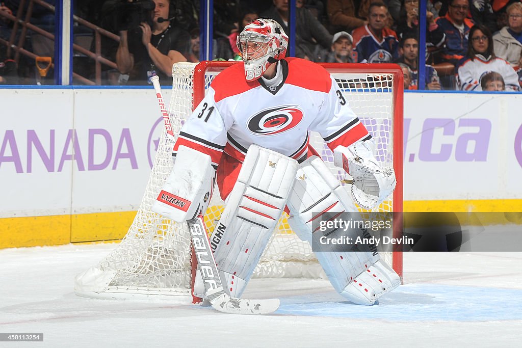 Carolina Hurricanes v Edmonton Oilers