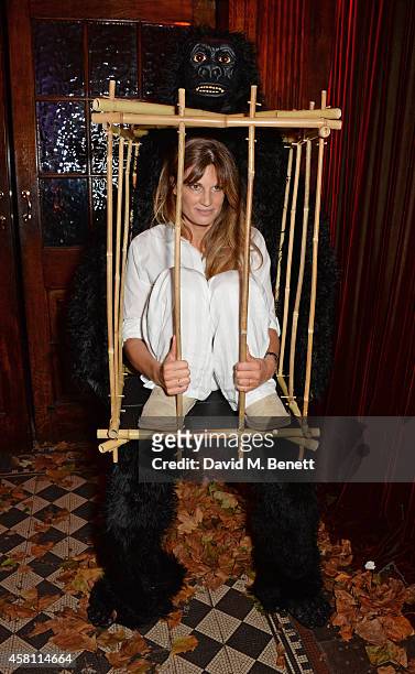 Unicef UK Ambassador Jemima Khan attends the Unicef UK Halloween Ball, raising vital funds to help protect Syria's children from danger, at One...