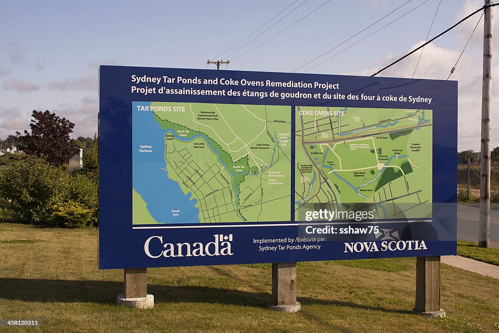 Sydney Tar Ponds Map