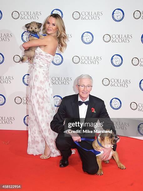 Amanda Holden and Paul O'Grady attend the annual Collars & Coats Gala Ball in aid of The Battersea Dogs & Cats home at Battersea Evolution on October...