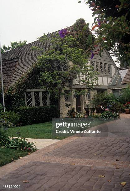 Simpson's Rockingham Estate in Brentwood, is shown in June, 1994 in Brentwood, California.