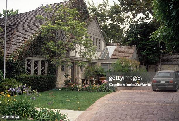 Simpson's Rockingham Estate in Brentwood, is shown in June, 1994 in Brentwood, California.