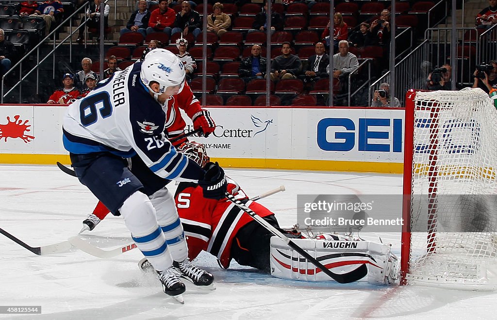 Winnipeg Jets v New Jersey Devils