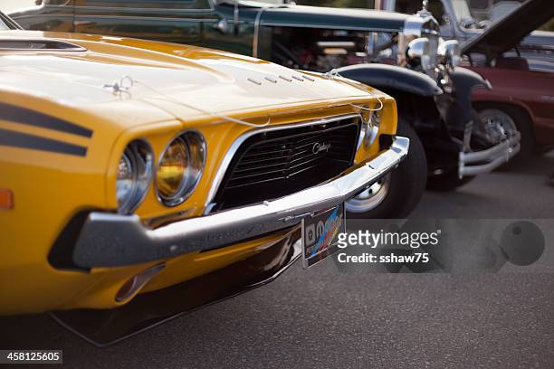dodge challenger front end - dodge stock pictures, royalty-free photos & images