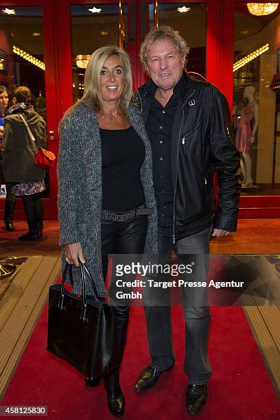 Bernhard Brink and Ute Brink attend the Magical Mystery Show on October 30, 2014 in Berlin, Germany.