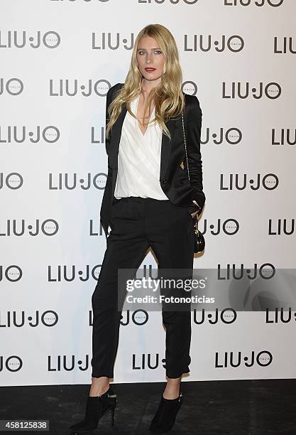 Dree Hemingway attends the Liu Jo flagship store opening on October 30, 2014 in Madrid, Spain.