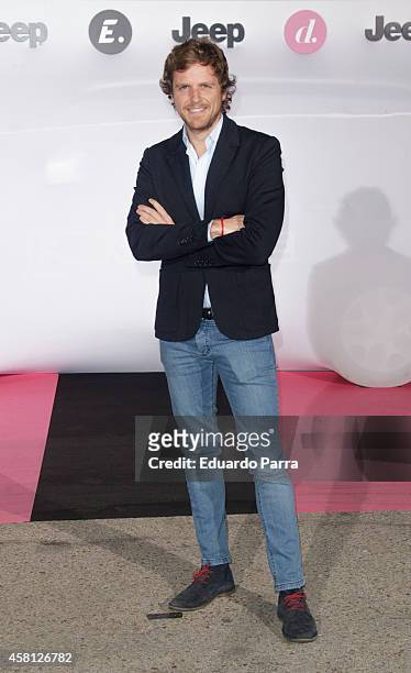 Alvaro de la Lama attends Energy and Divinity TV channels party photocall at Principe Pio train station on October 30, 2014 in Madrid, Spain.