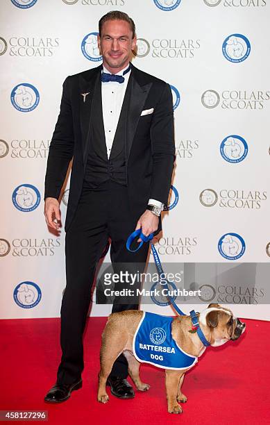 Christian Jessen attends the annual Collars & Coats Gala Ball in aid of The Battersea Dogs & Cats home at Battersea Evolution on October 30, 2014 in...