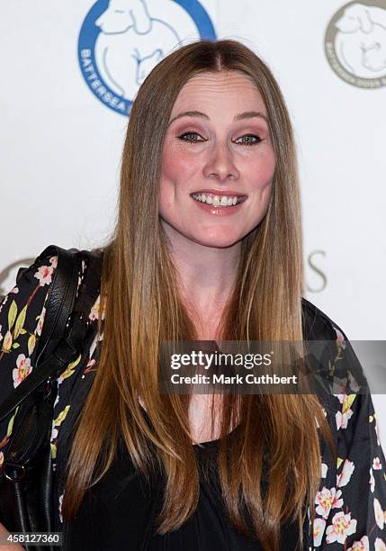 Rosie Marcel attends the annual Collars & Coats Gala Ball in aid of The Battersea Dogs & Cats home at Battersea Evolution on October 30, 2014 in...