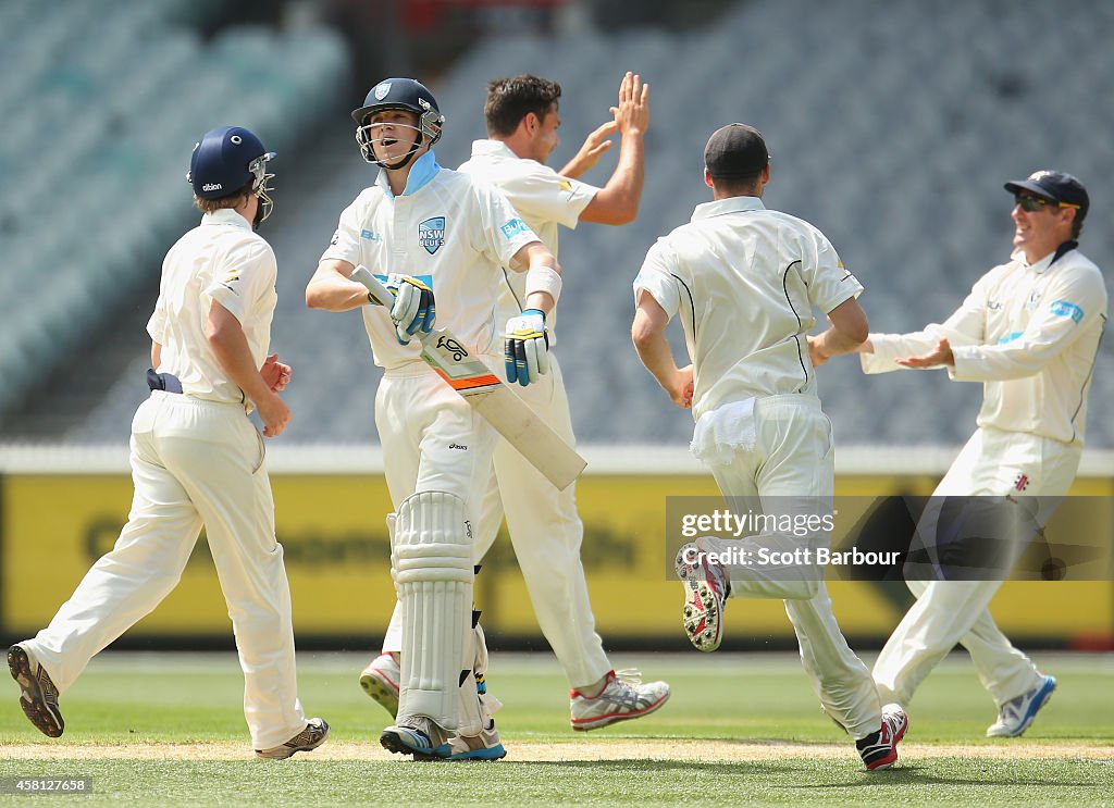 VIC v NSW - Sheffield Shield: Day 1